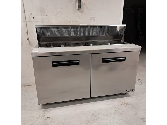 Sandwich-en saladebereidingstafel met koeling, lassele, model lst-500r - afbeelding 1 van  8