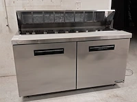 Sandwich-en saladebereidingstafel met koeling, lassele, model lst-500r - afbeelding 1 van  8