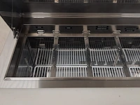 Sandwich-en saladebereidingstafel met koeling, lassele, model lst-500r - afbeelding 2 van  8