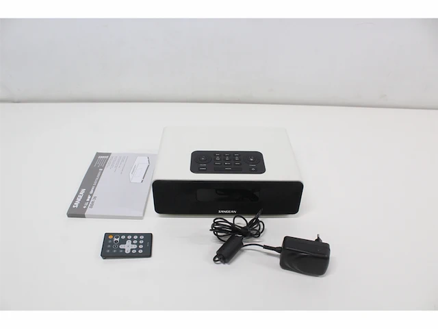 Sangean ddr36 dab+ digitale radio (dab+/fmtuner, bluetooth, wekfunctie, slaaptimer, auxin) incl. afstandsbediening wit - afbeelding 3 van  3