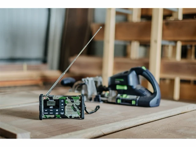 Sangean mmr88 dab+ fmrds/dab/handcrank/solar radio camouflage - afbeelding 2 van  5