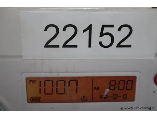 Sangean pr-d7 transistorradio wit - afbeelding 2 van  2