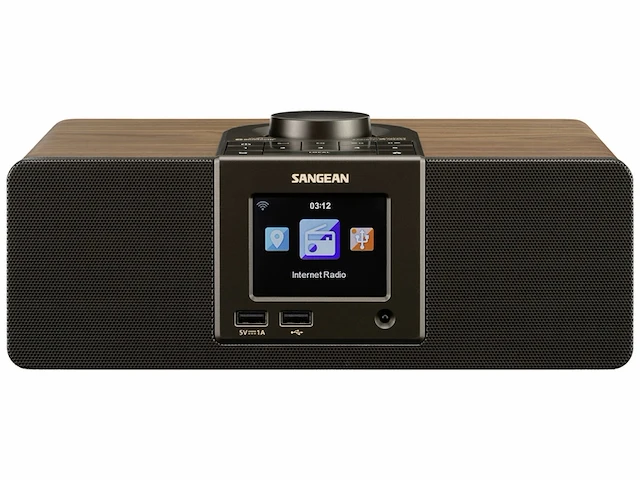 Sangean wfr32, dab internetradio bluetooth aux, hout - afbeelding 2 van  3