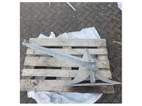Sanguineti cqr anchor 85 kg galvanized - afbeelding 5 van  6