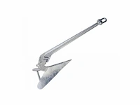 Sanguineti crq 12 kg galvanized high hold anchor - 390012/cqr - afbeelding 1 van  3