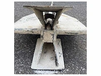 Sanguineti galvaized danforth anchor 41 kg - afbeelding 5 van  7