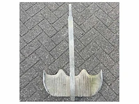 Sanguineti galvanized high hold anchor 50 kg - 3955000 - afbeelding 2 van  6