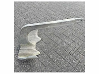 Sanguineti galvanized high hold anchor 50 kg - 3955000 - afbeelding 3 van  6