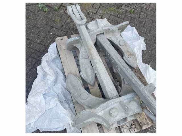 Sanguineti hall anchor 200 kg galvanized rina certified - afbeelding 3 van  9