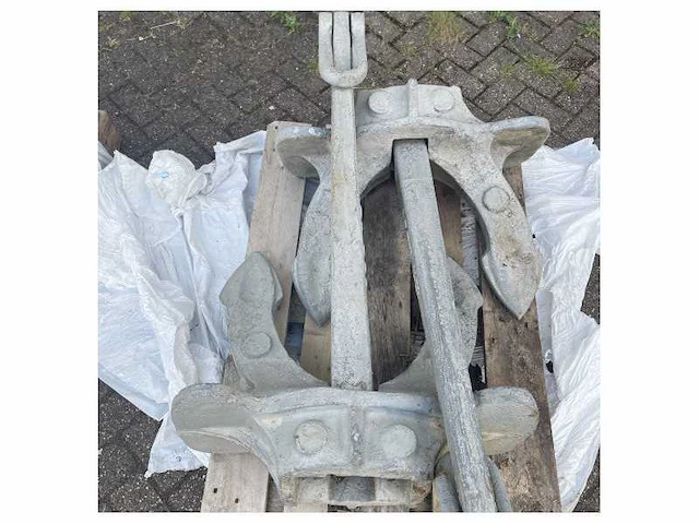 Sanguineti hall anchor 200 kg galvanized rina certified - afbeelding 7 van  9
