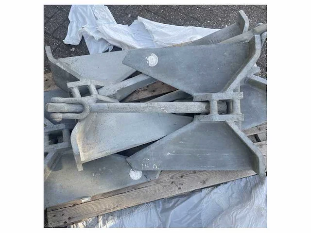 Sanguineti pool anchor 70 kg galvanized rina certified - afbeelding 2 van  9