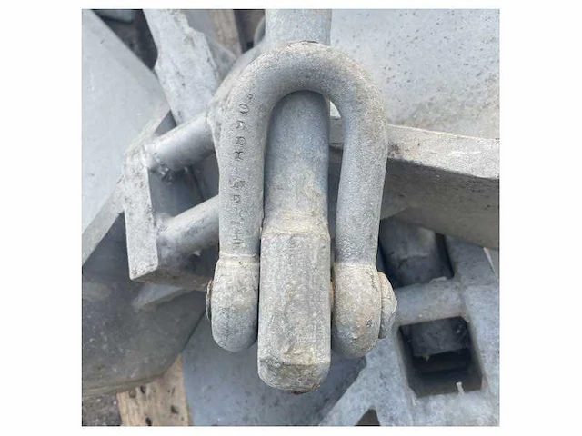 Sanguineti pool anchor 70 kg galvanized rina certified - afbeelding 4 van  9