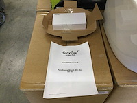 Sanibad - km-180 - hangtoilet zonder spoelrand - afbeelding 4 van  5