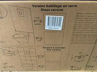 Sanibroyeur saniwall pro up inbouw toilet element met faecalien vernietiger - afbeelding 5 van  5