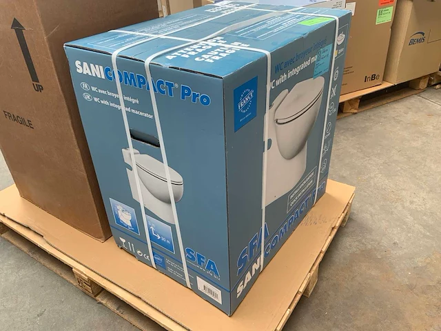 Sanibroyeur sfa sanicompact pro toilet - afbeelding 2 van  4