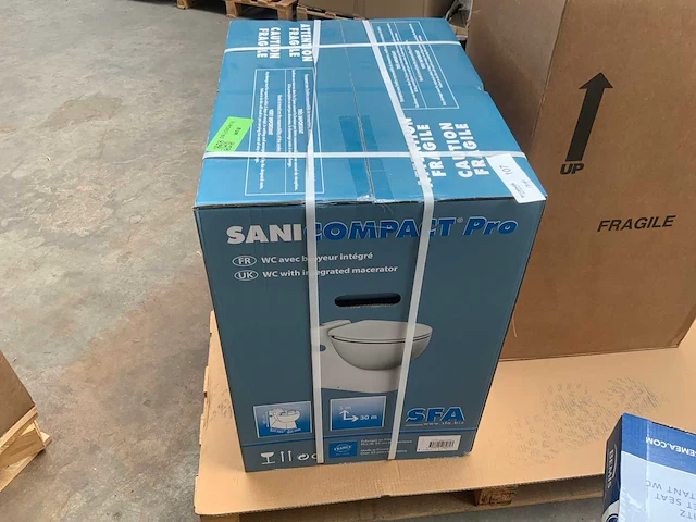 Sanibroyeur sfa sanicompact pro toilet - afbeelding 4 van  4