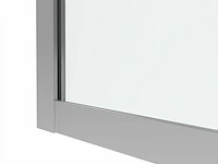 Saniclass casus douchecabine hoekinstap 90x90 antikalk - afbeelding 4 van  7
