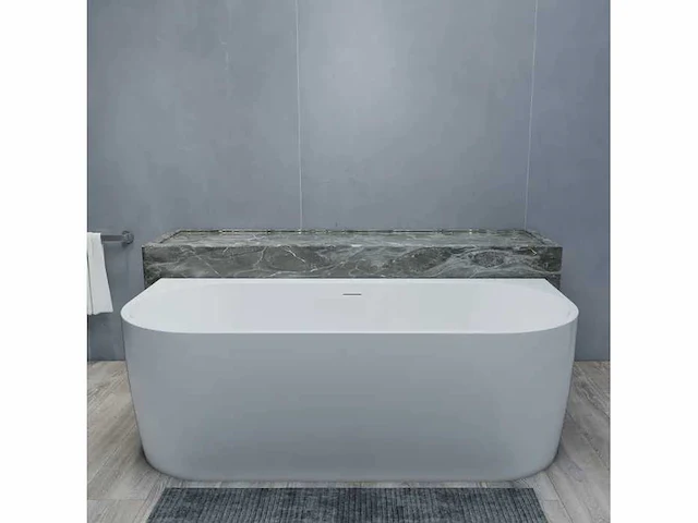 Saniclear freshline sk95820 half vrijstaand ligbad 180x80cm - afbeelding 1 van  6