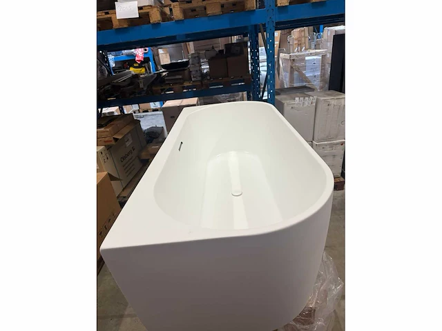 Saniclear freshline sk95820 half vrijstaand ligbad 180x80cm - afbeelding 4 van  6