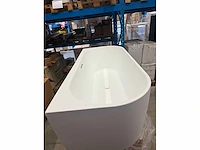 Saniclear freshline sk95820 half vrijstaand ligbad 180x80cm - afbeelding 4 van  6