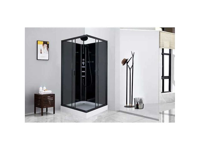 Saniclear jipp complete douchecabine (90x90 cm) - afbeelding 1 van  3