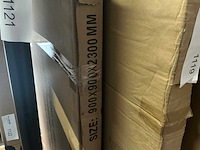 Saniclear jipp douchecabine matzwart 90x90cm - afbeelding 6 van  6