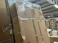 Saniclear jipp douchecabine matzwart 90x90cm - afbeelding 4 van  4