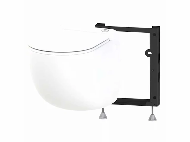 Sanicompact comfort eco+ wandcloset met faecaliënvermaler wit - afbeelding 1 van  2