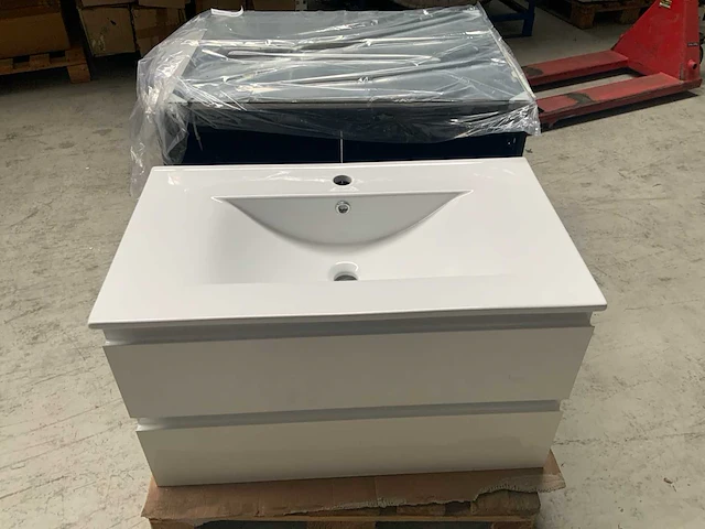 Sanijura badmeubelset wit 80cm. - afbeelding 1 van  9