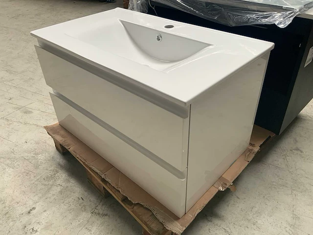 Sanijura badmeubelset wit 80cm. - afbeelding 8 van  9