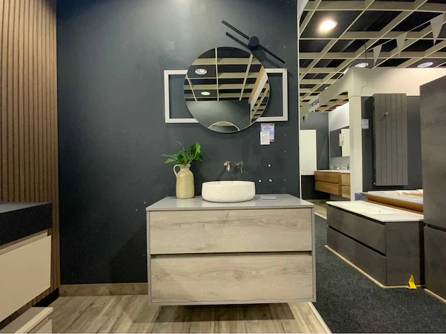 Sanijura frame origin badmeubelset 100cm muisgrijs - afbeelding 1 van  11