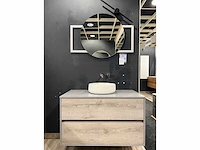 Sanijura frame origin badmeubelset 100cm muisgrijs - afbeelding 4 van  11