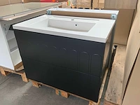 Sanijura lumen motief arche badmeubelset 80cm - afbeelding 1 van  6