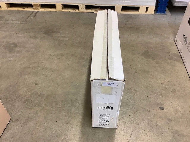Sanindusa - sanlife - wastafel 80x35 cm - afbeelding 4 van  5