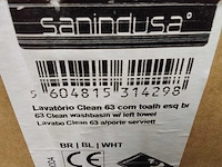 Sanindusa - wasbak met handdoekhouder. - afbeelding 3 van  4