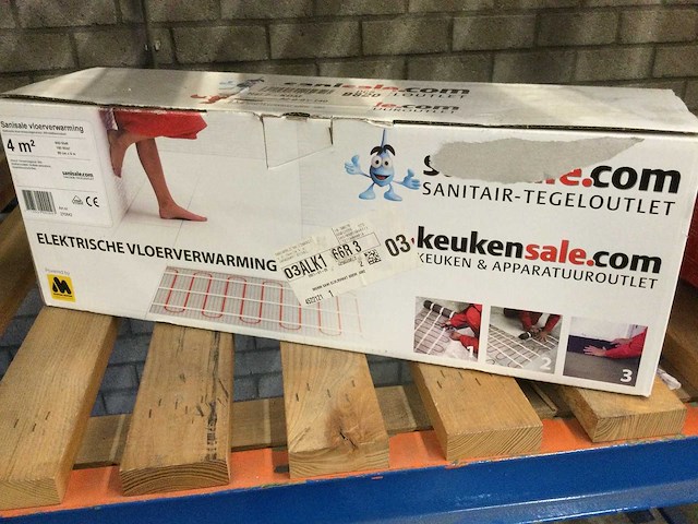 Sanisale - elektrische verwarmingsmat 4m2 - afbeelding 1 van  3