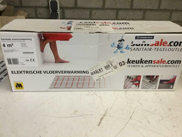 Sanisale - elektrische vloerverwarming - afbeelding 1 van  2