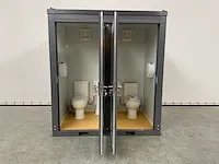 Sanitairunit dubbele toilet unit - afbeelding 2 van  14
