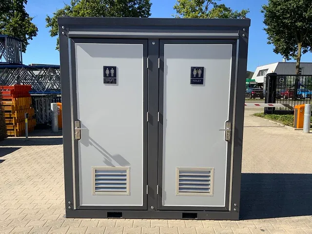 Sanitairunit dubbele toilet unit - afbeelding 6 van  14