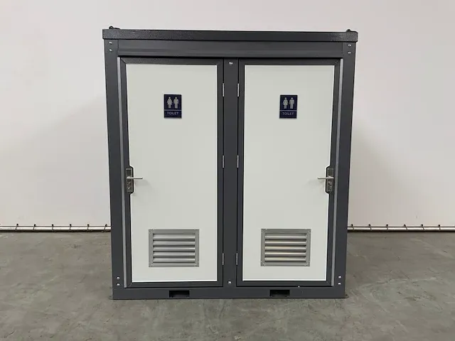 Sanitairunit dubbele toilet unit - afbeelding 7 van  14