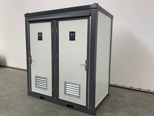 Sanitairunit dubbele toilet unit - afbeelding 8 van  14