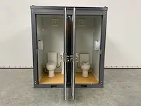 Sanitairunit dubbele toilet unit - afbeelding 3 van  14