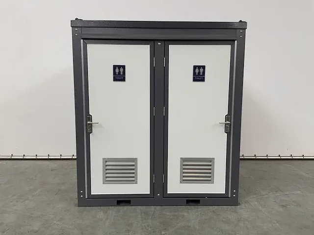 Sanitairunit dubbele toilet unit - afbeelding 8 van  14