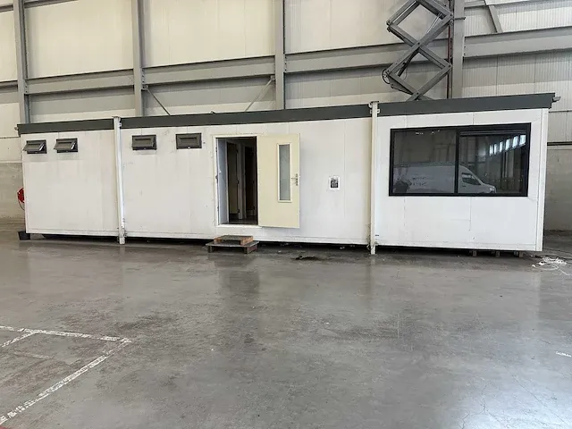 Sanitairunit met kantine - afbeelding 1 van  8