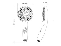 Sanitop wingenroth - 247083 - handdouche (6x) - afbeelding 2 van  5