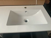 Sanox bardolino grey oak 120cm badmeubelset - afbeelding 4 van  12