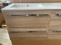 Sanox bardolino grey oak 120cm badmeubelset - afbeelding 8 van  12