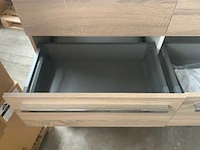 Sanox bardolino grey oak 120cm badmeubelset - afbeelding 9 van  12