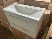 Sanox glossy white badmeubel 80cm - afbeelding 2 van  8