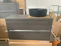 Sanox mountain larch badmeubel 100cm - afbeelding 1 van  8